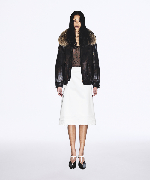 ROCKOON FUR JUMPER BLACK
