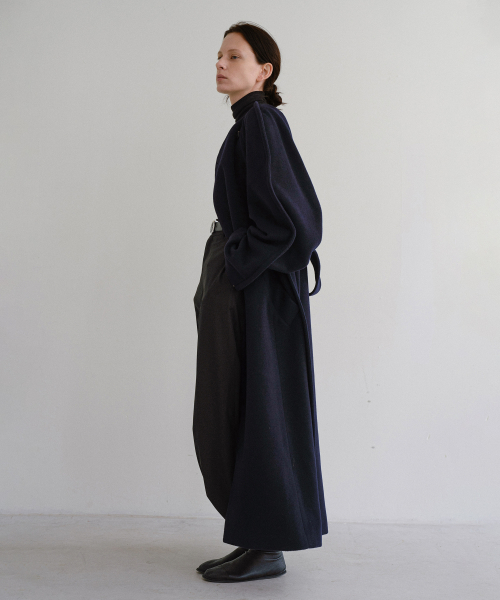 Шерстяное пальто Plova (Deep Navy)