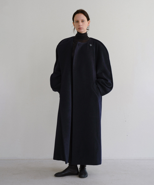 Шерстяное пальто Plova (Deep Navy)
