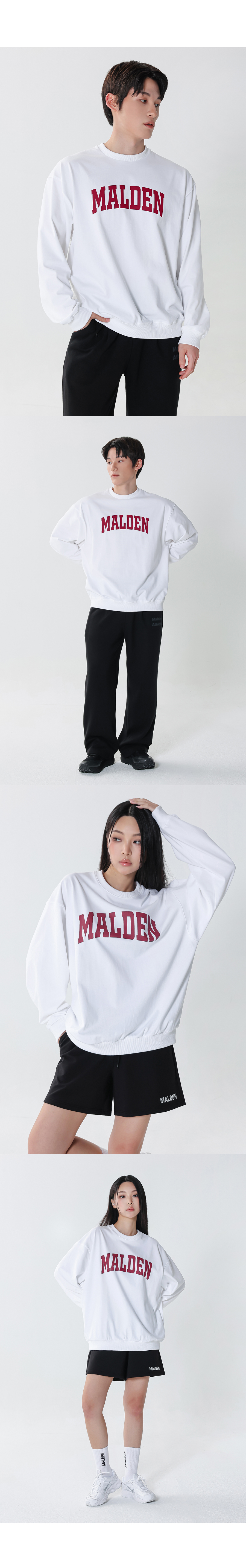 HEAVY COTTON ARCH OVERFIT SWEATSHIRT - 2 COLORS 