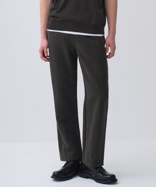 [CITY WORKERS] TAPERED CARMER PANTS [GREY]
