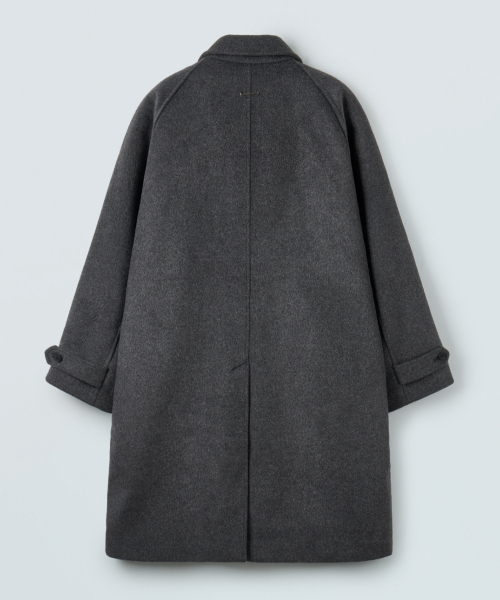 Шерстяное пальто бальмакаан Poise (Grey)
