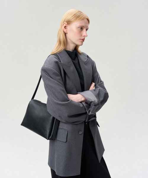 STITCH DETAIL OVERSIZED JACKET