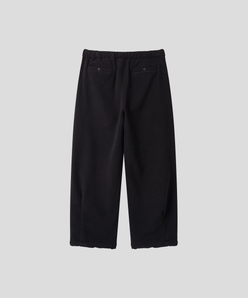 Гибридные флисовые брюки [Black]