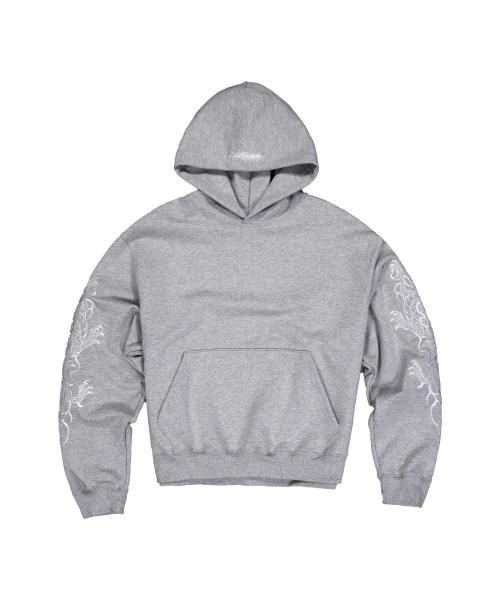 Dragon Hoodie - gray(вышивка)