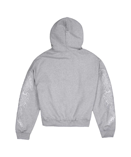 Dragon Hoodie - gray(вышивка)