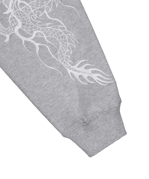 Dragon Hoodie - gray(вышивка)