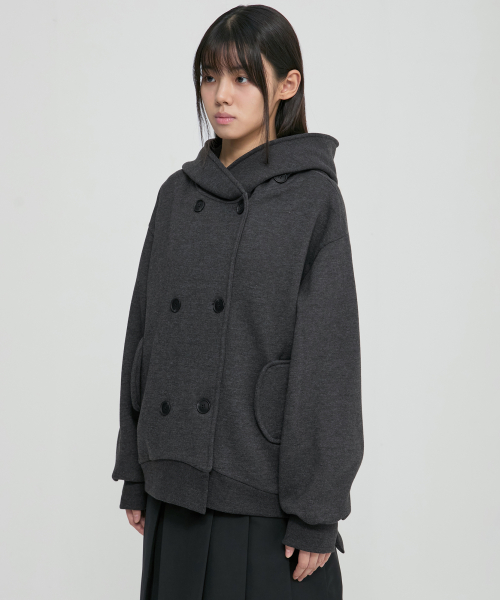 Double Hoodie (FL-101_Charcoal)