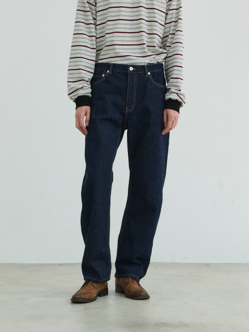Regular Washed Denim - Raw Indigo