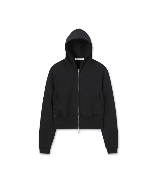 W Archive Side Slit Hood Zip-Up