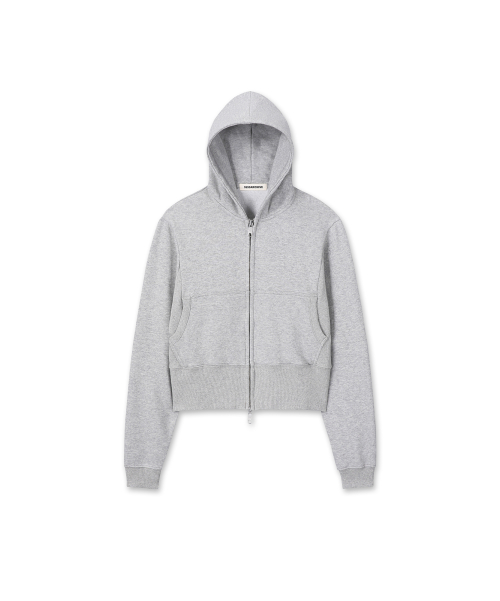 W Archive Side Slit Hood Zip-Up