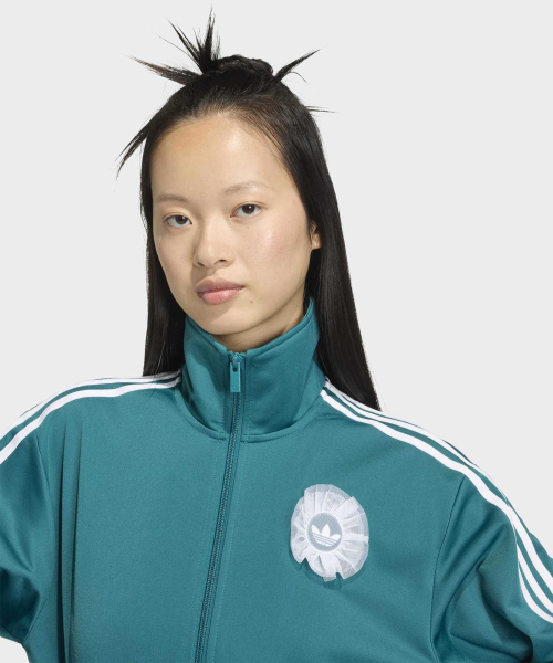 Тректоп Firebird с кружевным брендингом - Green / KR9319