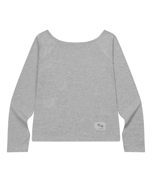 LIV OFF SHOULDER RAGLAN LONG SLEEVE T (3COLOR)