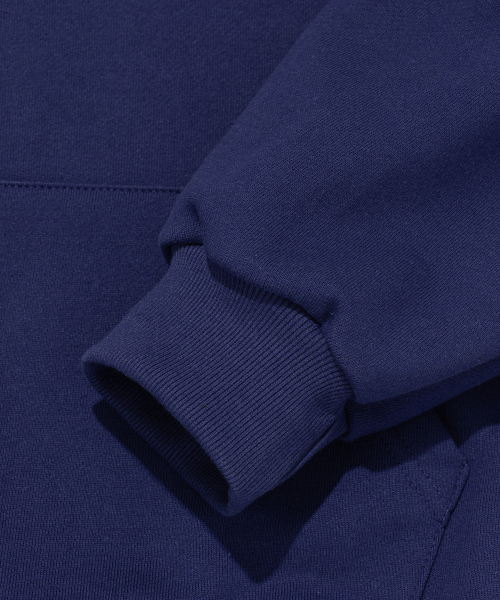 Худи с волнистым логотипом (Blue)