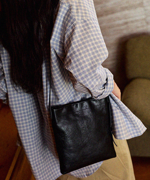 Arden flat bag-black