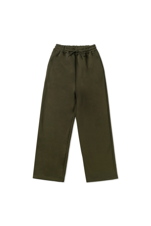 Однотонные спортивные штаны - Khaki Brown
