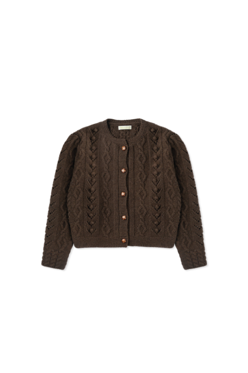 Grandma Foam кардиган — Brown