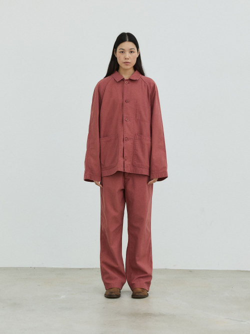 Horizon Raglan Jacket - Brick Red