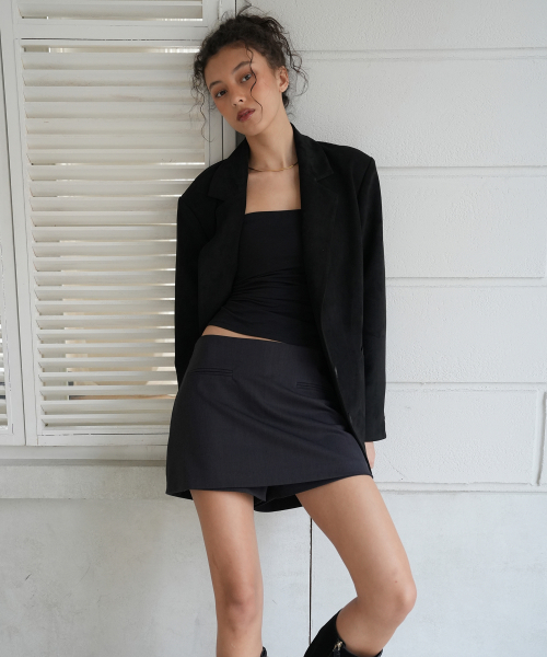 CLASSIC SUEDE JACKET_BLACK