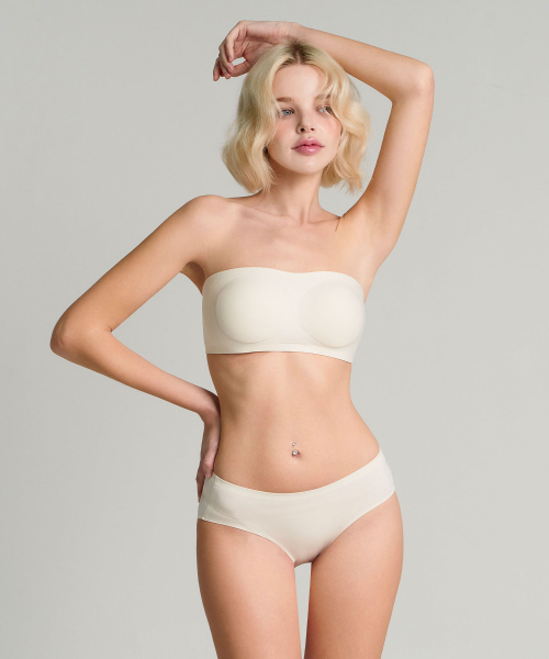 [SET] бюстгальтер-офшолдер на крючках и слипы, 3 colors