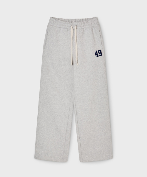Patch Wide Pants / WHTMG1111F