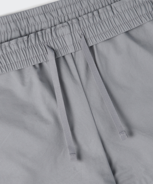 Женские хлопковые шорты на резинке [Light Grey]