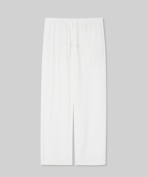 Женские широкие брюки RN на резинке [White]