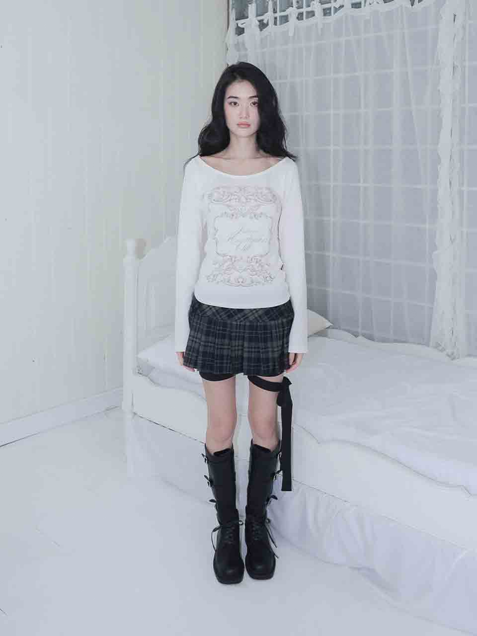 X-CLUB T SHIRTS [ivory]