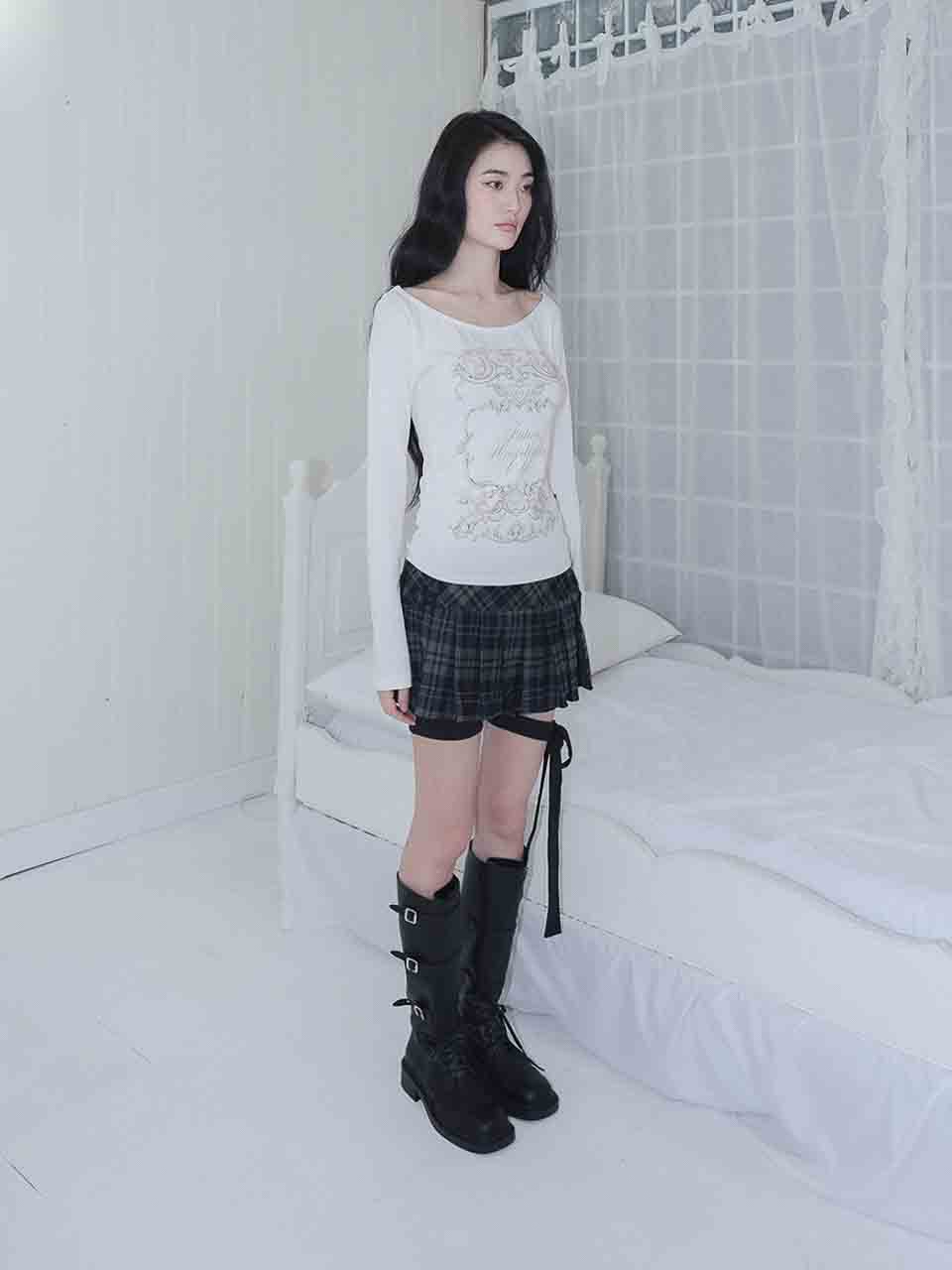 X-CLUB T SHIRTS [ivory]