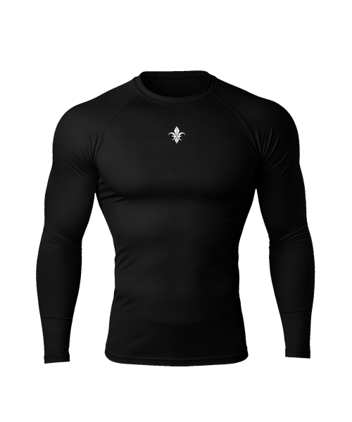 Компрессионный лонгслив Techfit [Black]
