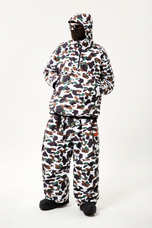 V2 MOD THINSULATE ANORAK JACKET (White Camo)