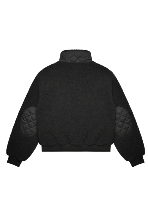 Стеганая куртка-чебурашка ABH358-221 Black