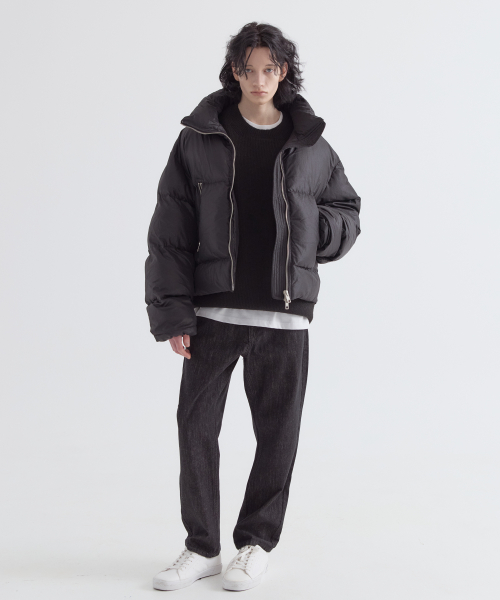 Coen High Neck Short Padding_Black