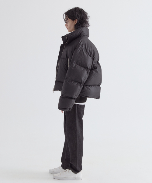 Coen High Neck Short Padding_Black