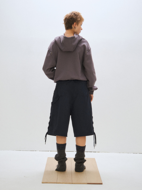 TWO-WAY HOOD, GRAY