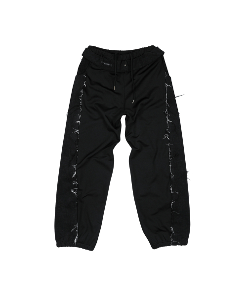 DECONSTRUCTED TRACK PANTS