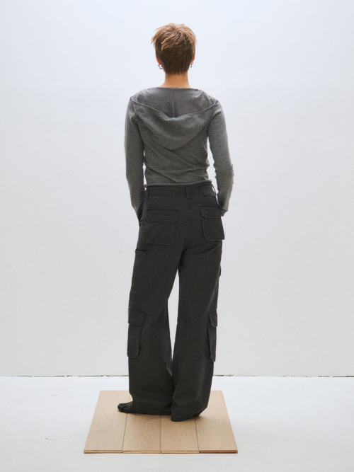 CARPENTER PARACHUTE PANTS, CHARCOAL