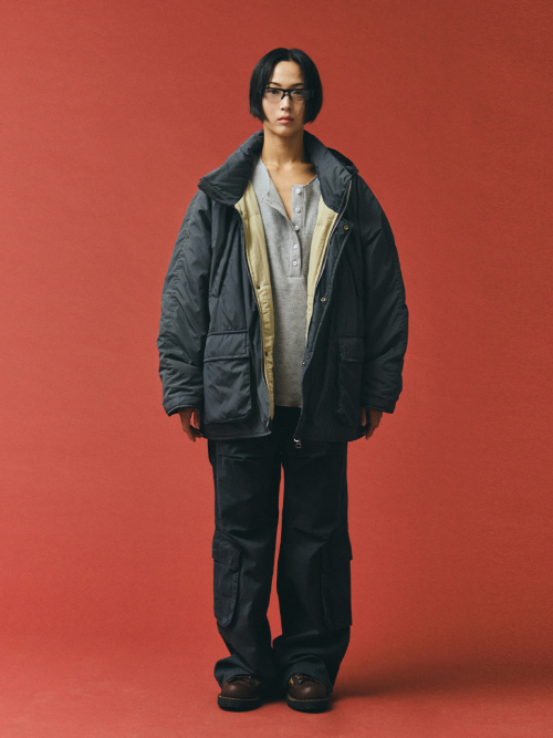 POCKET FIELD PARKA, DARK GRAY