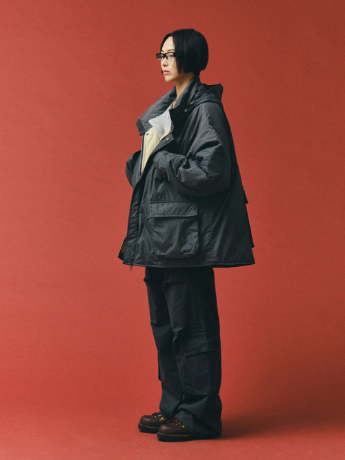 POCKET FIELD PARKA, DARK GRAY