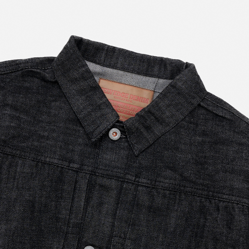 Denim Jacket War Model - Black