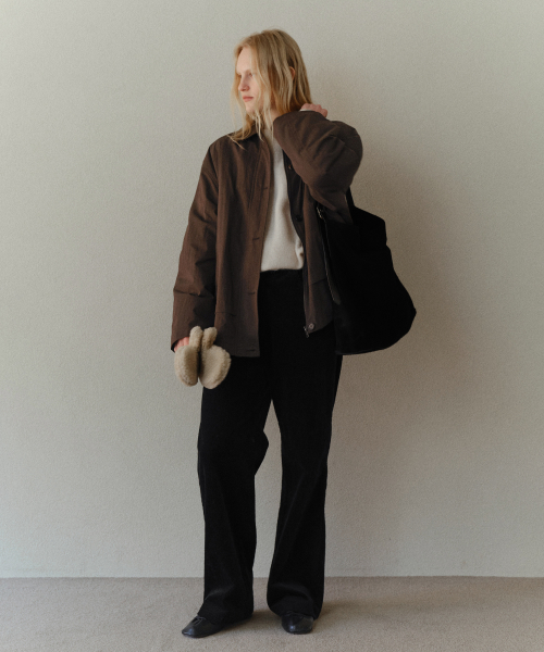 Shearing inner jumper_Dark brown