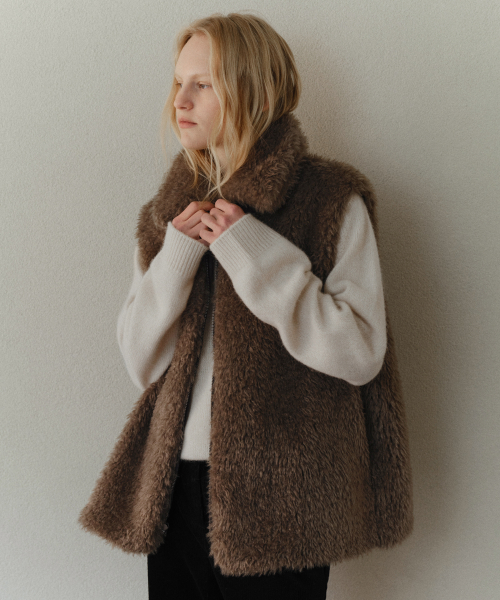 Shearing inner jumper_Dark brown