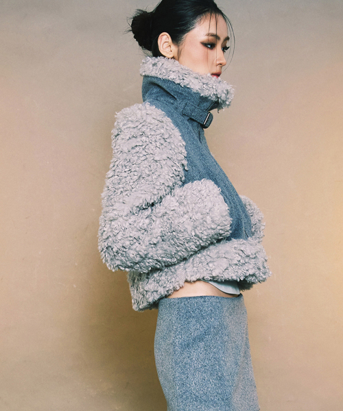 BUCKLE SHORT COAT