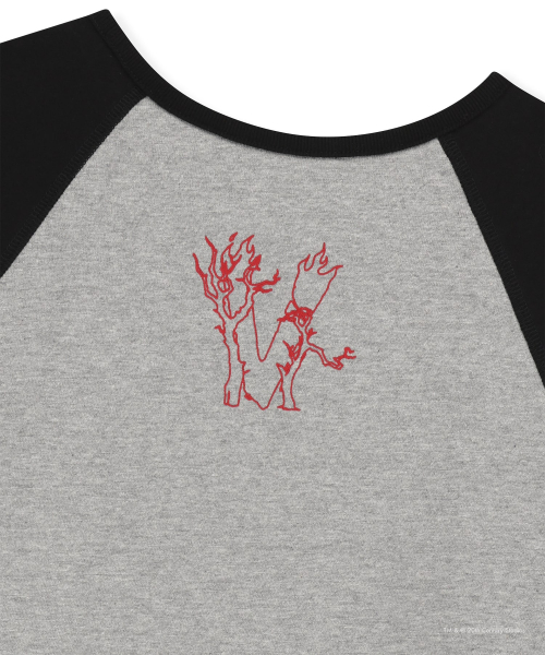 [AVATAR] Raglan LS Tee Heather Grey