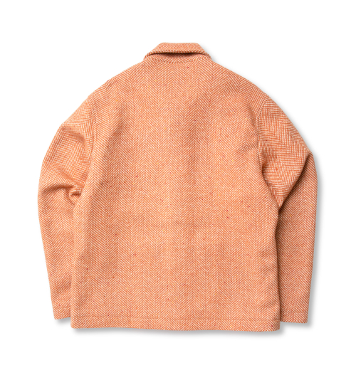 BLACK PP OG Classic Short Coat Herringbone