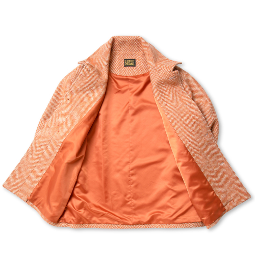 BLACK PP OG Classic Short Coat Herringbone