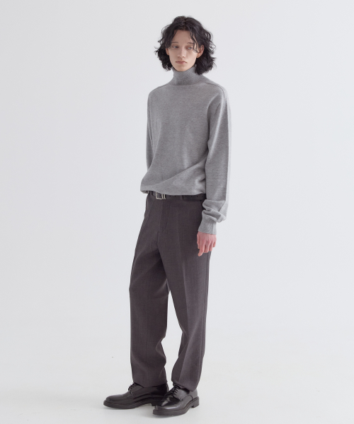 скрытая полоса полуширокие Pants_Charcoal