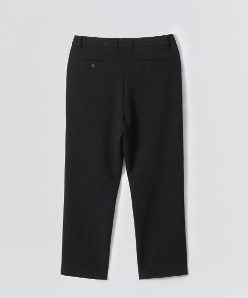 скрытая полоса полуширокие Pants_Black