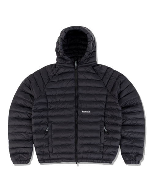 Легкий пуховик Lightweight Two-Way Puffer Jacket - Black
