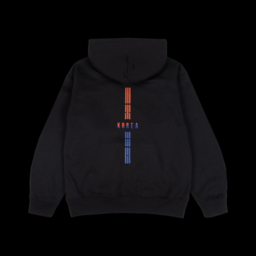 Худи KR с вертикальным принтом (S~2XL)